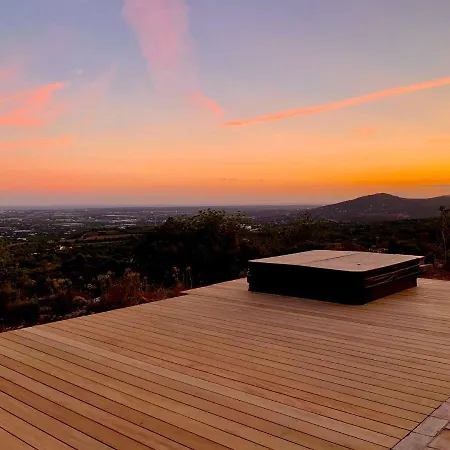 Por Do Sol - Fantastic With Panoramic Coastal & Sea Views Estói