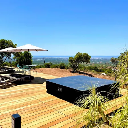 Por Do Sol - Fantastic With Panoramic Coastal & Sea Views Villa Estói