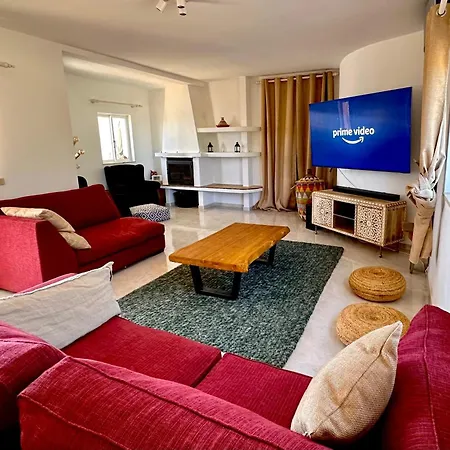 Villa Por Do Sol - Fantastic With Panoramic Coastal & Sea Views Estói